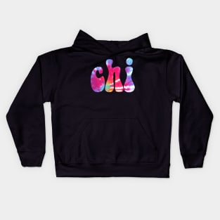 Tie Dye Chi Kids Hoodie